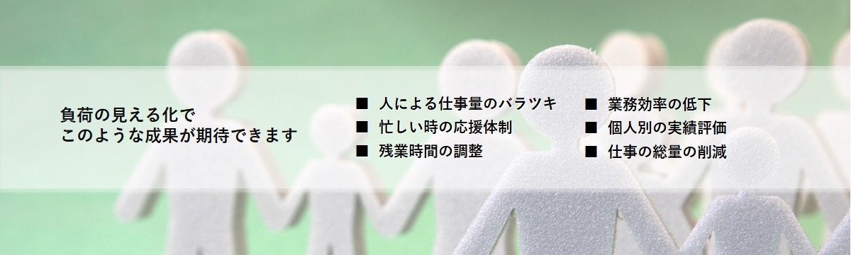 負荷の見える化でこのような課題が解決できます