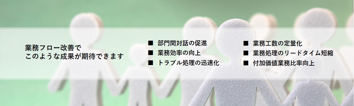 業務フロー改善でこのような課題が解決できます