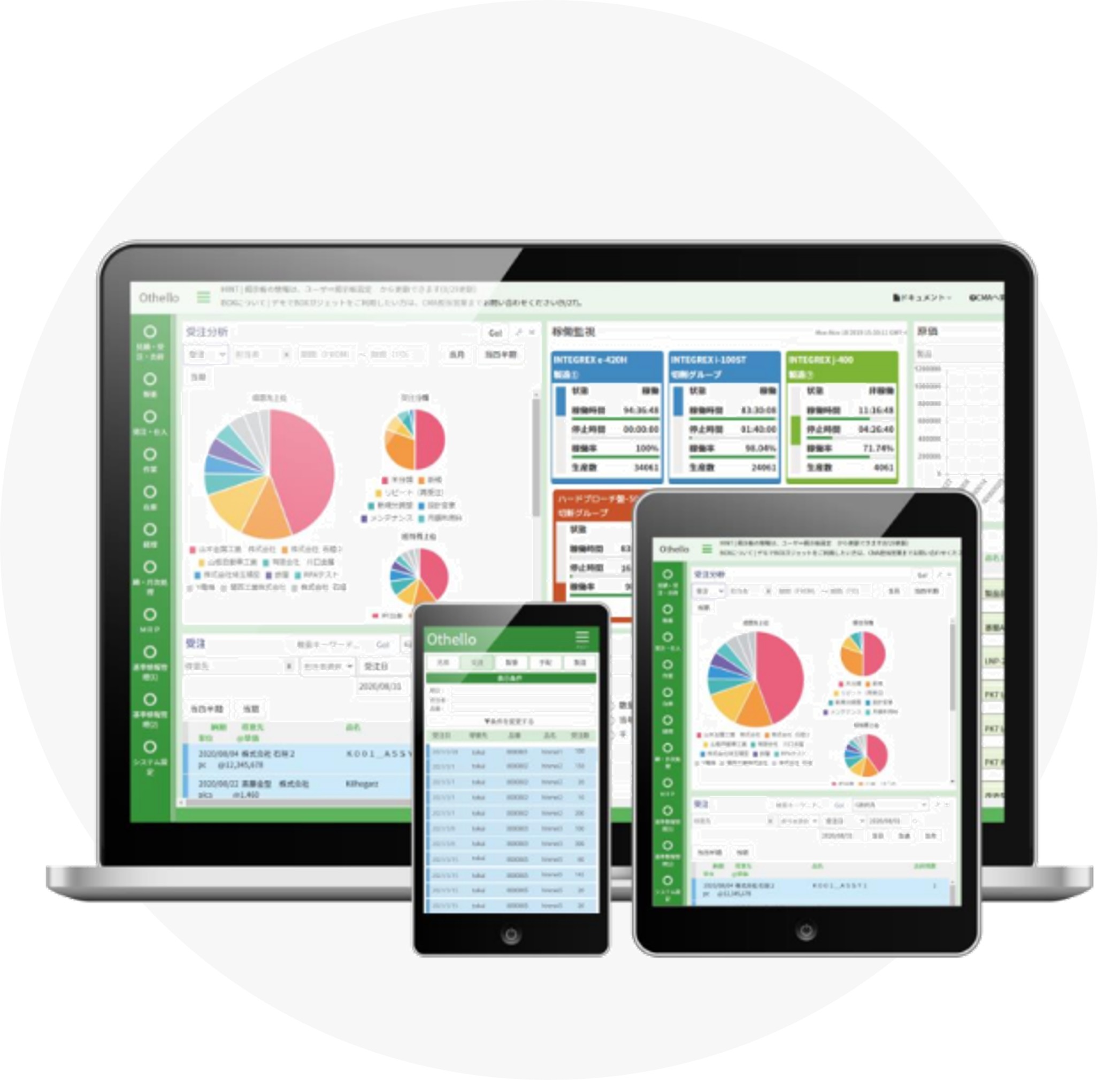 生産管理システム「オセロコネクト」