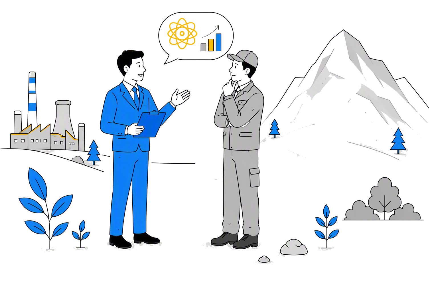 アステックが現場に寄り添い課題を整理する伴走支援のSTEP1